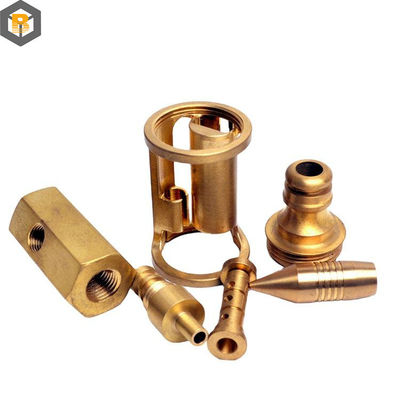 Macchine per rivestimento metallico ottone CNC Servizio di combinazione di turni per parti di leghe su misura