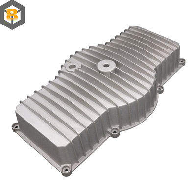 OEM Customized Aluminum Motor Body Spare Part con struttura di camera a pressione verticale