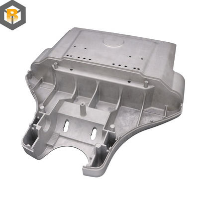 OEM Customized Aluminum Motor Body Spare Part con struttura di camera a pressione verticale
