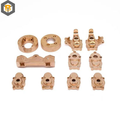 Parti meccaniche in ottone di lega personalizzate per lavorazione CNC di precisione con disegno 2D/3D