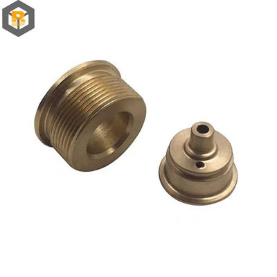 Parti meccaniche in ottone di lega personalizzate per lavorazione CNC di precisione con disegno 2D/3D