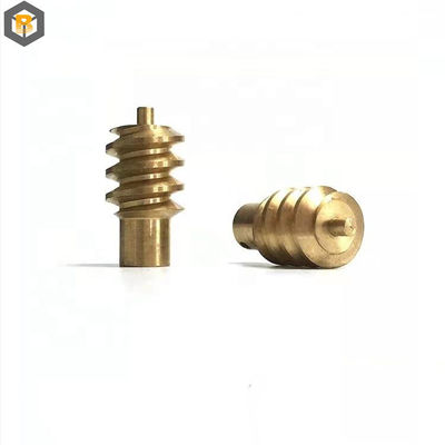 Parti in ottone CNC a 5 assi su misura per 2D/3D/disegno per servizi di lavorazione dei metalli