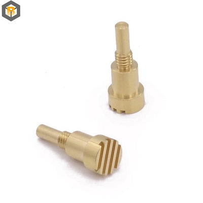 Parti in ottone CNC a 5 assi su misura per 2D/3D/disegno per servizi di lavorazione dei metalli