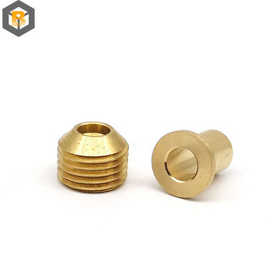 Pezzo di ricambio in metallo bronzo rame con tornitura CNC di precisione a 5 assi in ottone personalizzato 2D/3D/disegno