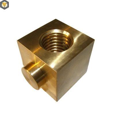 Parte della macchina CNC per leghe personalizzata da 2D/3D/Drawing Brass Parts OEM Servizio di lavorazione CNC