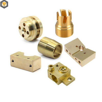 Macchinari di precisione parti di macchine CNC trasformate personalizzate per 2D / 3D / disegno Leghe di ottone