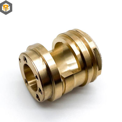 Macchinari di precisione parti di macchine CNC trasformate personalizzate per 2D / 3D / disegno Leghe di ottone