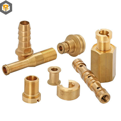 Macchinari di precisione parti di macchine CNC trasformate personalizzate per 2D / 3D / disegno Leghe di ottone
