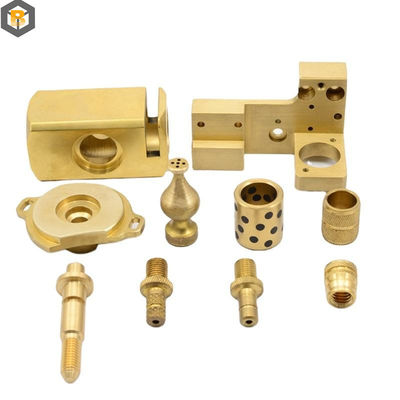 Legatura di ottone su misura Collare di ottone di ottone Precisione di ottone di ottone CNC Machine Part