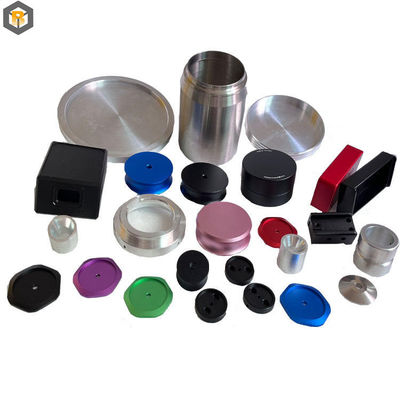 Precisione Anodizzato CNC Machining parti di alluminio parte della macchina personalizzato da 2D / 3D / disegno