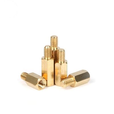 Custom per 2D / 3D / disegno CNC Machined Metal Maschio Femmina threaded Hex bulloni parte della macchina
