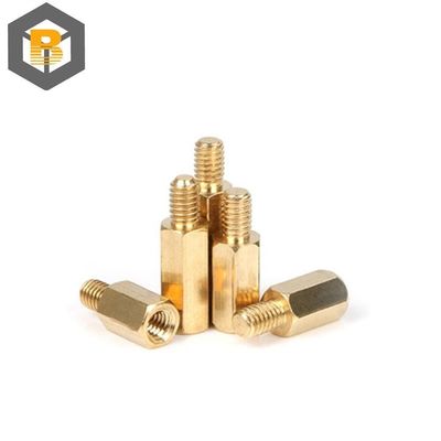 M1.5 M3 M5 M6 Spacer Hex Standoffs Machine Part Personalizzata per 2D / 3D / disegno