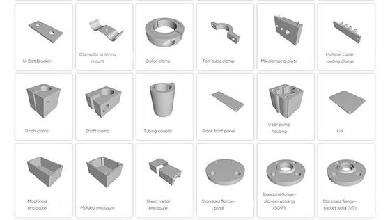 Parti in alluminio 2D personalizzate ad alta precisione CNC Lathe metallico ottone CNC parte della macchina di tornitura
