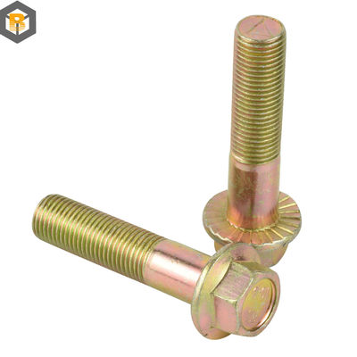 Metrica di zinco di presa esagonale di testa esagonale di flange per viti per l'ambiente BY-0501