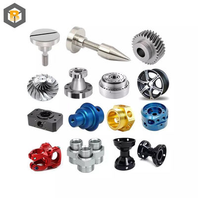 OEM 5 assi Alta precisione CNC Metallo di alluminio di tornitura / fresatura Servizi di lavorazione pezzi di ricambio
