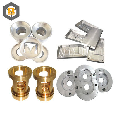 Materiale in alluminio ad alta precisione CNC per macchine a parte con anodizzazione a colori