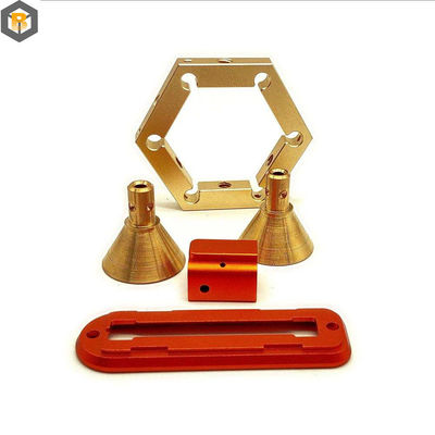 Alta precisione 5 assi fresatura CNC trasformando metallo ricambi di plastica personalizzati da 2D / 3D / disegno