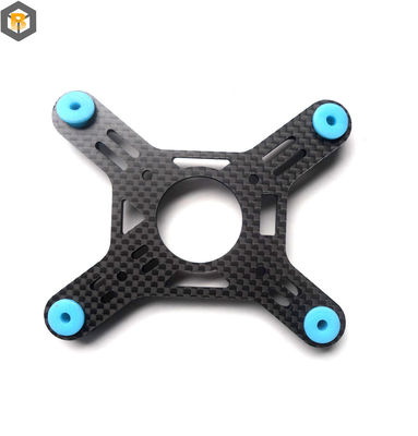 Fresatura CNC Legatura su misura Taglio CNC 3K Fibra di carbonio Micro lavorazione Auto ricambio