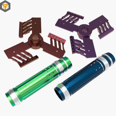 Leghe CNC per la fresatura di parti di ricambio Lampada di accensione Conchiglie di spada luminosa per macchine per rivestimento metallico