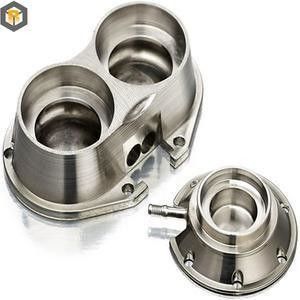 Macchine per rivestimento metallico a 5 assi su misura per pezzi di ricambio aerospaziali in alluminio 2024-T6