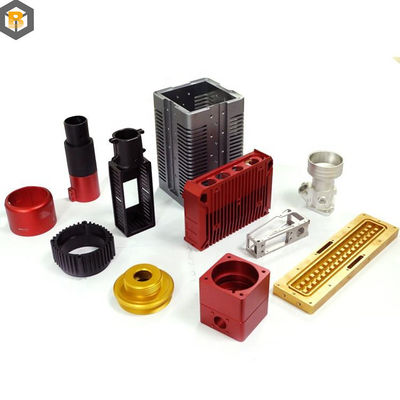 Parti di macchinari per la lavorazione del metallo su misura 3D Anodizzazione dell'alluminio CNC Turning Spare Part