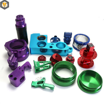 Legatura Custom CNC Anodizzato Anodizzato alluminio 3D stampa di precisione fresatura ricambi