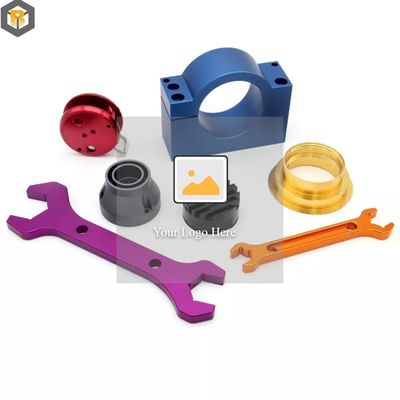 Legatura Custom CNC Anodizzato Anodizzato alluminio 3D stampa di precisione fresatura ricambi