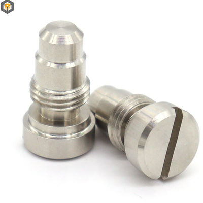Ricambi di tornitura CNC per acciaio inossidabile/rasso/alluminio personalizzati in 2D/3D/disegno