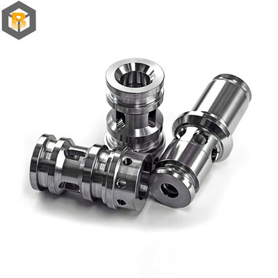 Kit CNC mini a 5 assi personalizzato per rotaio meccanico di ricambio di pezzi di fresatura in 2D / 3D