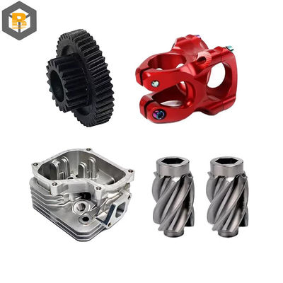 Kit CNC mini a 5 assi personalizzato per rotaio meccanico di ricambio di pezzi di fresatura in 2D / 3D
