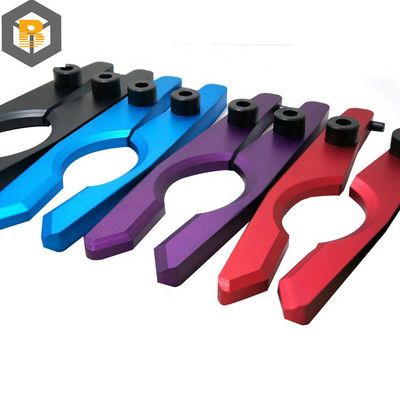 Kit CNC mini a 5 assi personalizzato per rotaio meccanico di ricambio di pezzi di fresatura in 2D / 3D