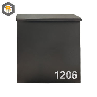 Box postale in alluminio decorativo montato a parete Box postale pesante personalizzato da 2D / 3D / disegno