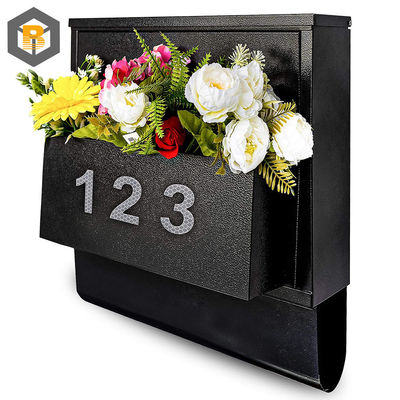Box postale in alluminio decorativo montato a parete Box postale pesante personalizzato da 2D / 3D / disegno