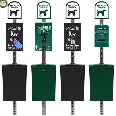 Custom da acciaio inossidabile Pet Waste Station Post Dog Poop Bag Dispenser Station Metal Processing Machine Parte