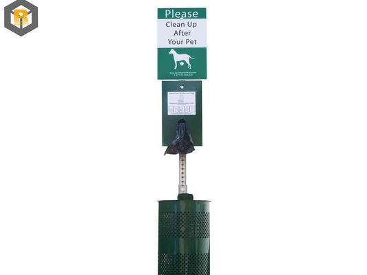 Custom da acciaio inossidabile Pet Waste Station Post Dog Poop Bag Dispenser Station Metal Processing Machine Parte