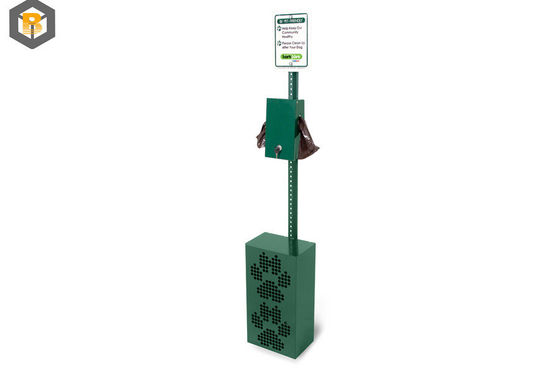 Custom da acciaio inossidabile Pet Waste Station Post Dog Poop Bag Dispenser Station Metal Processing Machine Parte