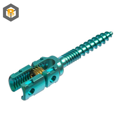 5.5mm Sistema di fissaggio a vite a doppio filo del pedile spinale personalizzato in 2D / 3D / disegno