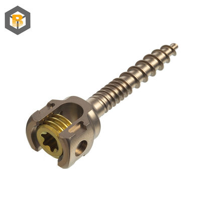 5.5mm Sistema di fissaggio a vite a doppio filo del pedile spinale personalizzato in 2D / 3D / disegno