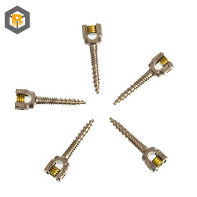 5.5mm Sistema di fissaggio a vite a doppio filo del pedile spinale personalizzato in 2D / 3D / disegno