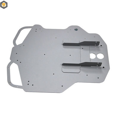 2D/3D/Drawing Customized Aluminium Powder Coating Sheet Metal Fabrication Machine Part