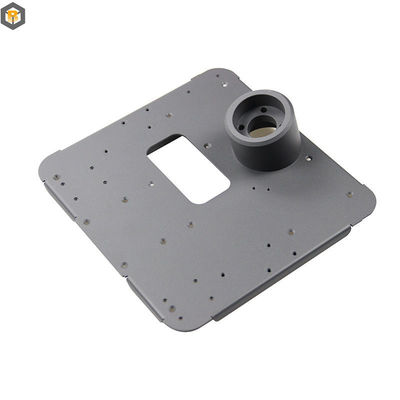 2D/3D/Drawing Customized Aluminium Powder Coating Sheet Metal Fabrication Machine Part