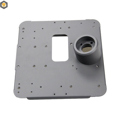 2D/3D/Drawing Customized Aluminium Powder Coating Sheet Metal Fabrication Machine Part