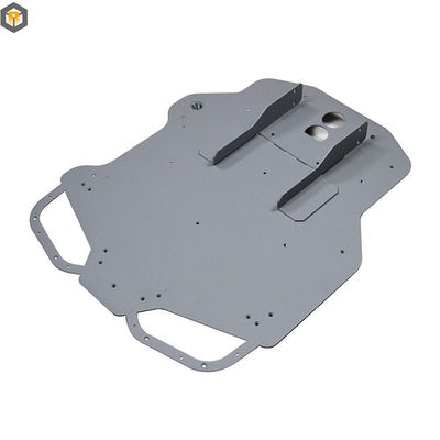 2D/3D/Drawing Customized Aluminium Powder Coating Sheet Metal Fabrication Machine Part