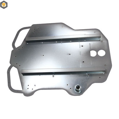 2D/3D/Drawing Customized Aluminium Powder Coating Sheet Metal Fabrication Machine Part