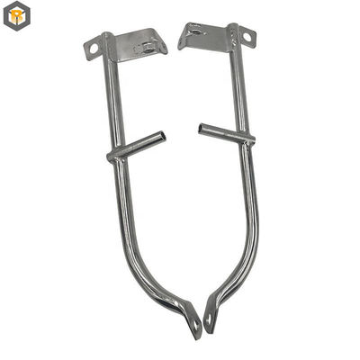 Esemplare gratuito di parti di taglio laser Fabbricazione su misura di lamiere di metallo per 2D / 3D / disegno