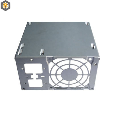 Fabbricazione di lamiere di acciaio su misura, piegatura, timbraggio, computer cabinet, parte della macchina