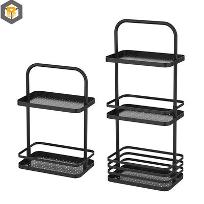 Cassa di grande capacità Cornice in acciaio inossidabile Shower Caddy Custom per 2D / 3D / disegno