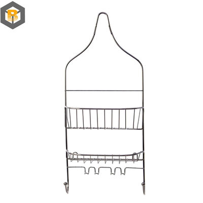 2 Tier Ferro Metallico Corno Bagno Pendente Doccia Caddy Custom da 2D / 3D / Disegno Pezzo di ricambio