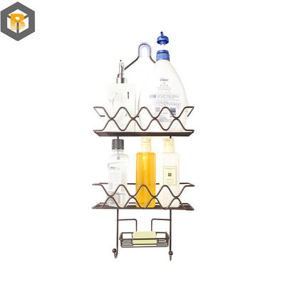 2 Tier Ferro Metallico Corno Bagno Pendente Doccia Caddy Custom da 2D / 3D / Disegno Pezzo di ricambio