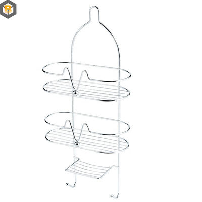 Personalizzazione 2D / 3D / disegno doppio strato bagno shampoo di stoccaggio scaffale montaggio muro scaffale